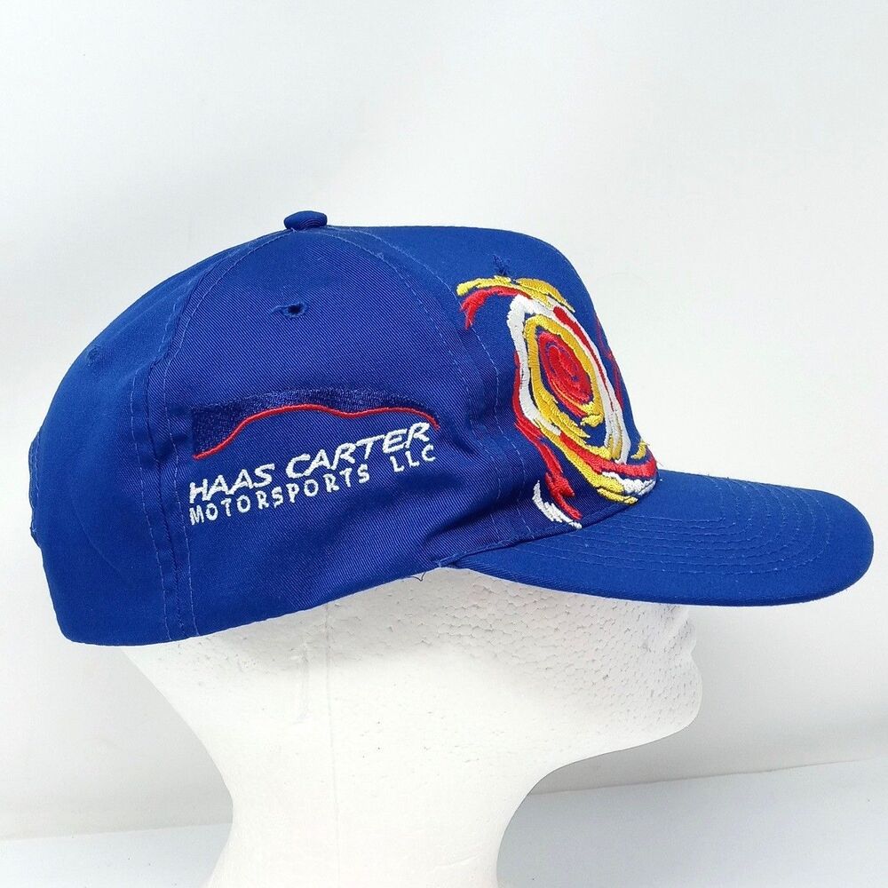 Vintage Jimmy Spencer Nascar Hat Cap Winston Cup Splash Swirl Snapback Racing - Picture 4 of 8